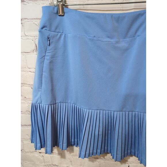 Tail Pleated UPF 50+ Pull On Tennis Golf Pickleball Athletic 17" Skort Skirt M - Picture 2 of 13